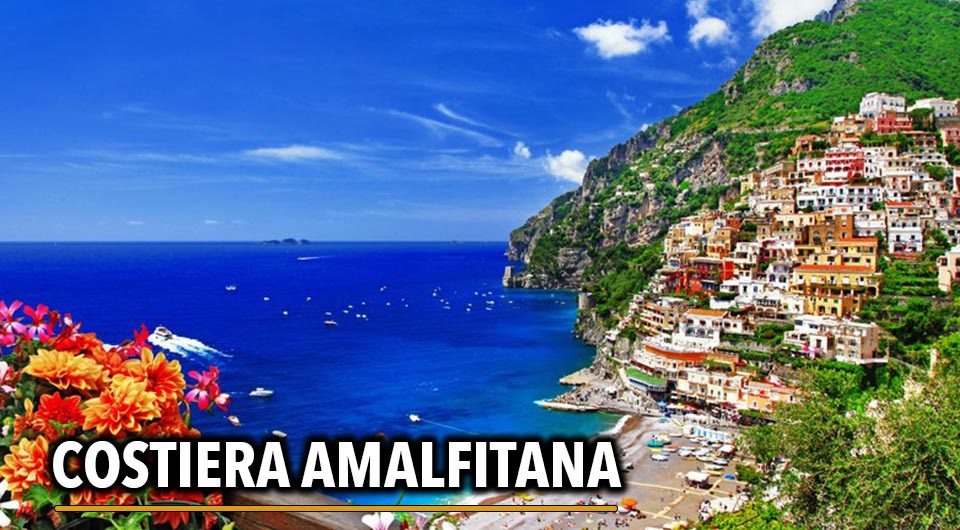Picturesque cliff view near Thermal Spring of Sorgeto Bay, Ischia Island, Italy.